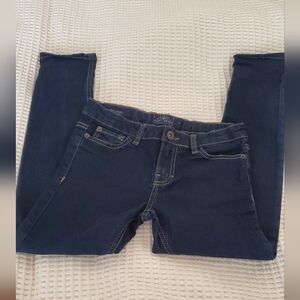Lucky Brand Girl's Deep Blue Skinny Jeans